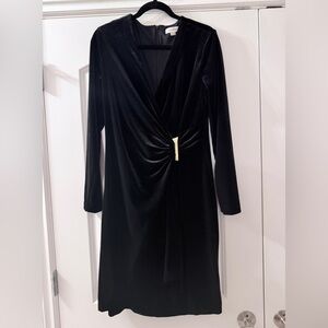 Calvin Klein Black Long Sleeve Dress